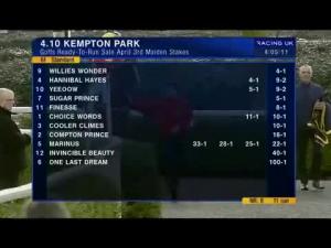 Video preview image for Kempton Park 16:10 - Goffs Ready-To-Run Sale April 3rd Maiden Stakes