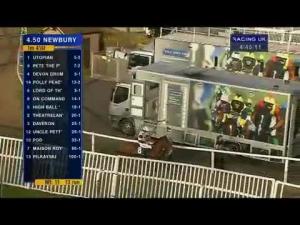 Video preview image for Newbury 16:50 - West Berkshire Racing Club 'Junior' Bumper (Standard Open NH Flat Race)