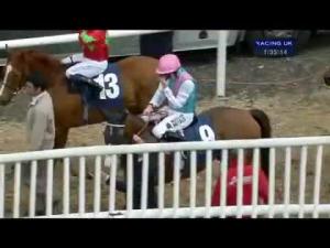 Video preview image for Ayr 13:40 - Purvis Marquees Racing Excellence 'Hands and Heels' Finale Handicap Hurdle (Conditionals & Amateurs)