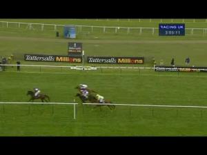 Video preview image for Cheltenham 15:10 - olbg.com Mares' Handicap Hurdle (Listed)