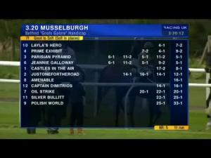 Video preview image for Carlisle 15:25 - Totepool Mobile Text Tote To 89660 Claiming Hurdle