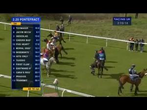 Video preview image for Pontefract 14:20 - 'Highly Commended' Pontefract Loyalty Card Handicap (Div 1)