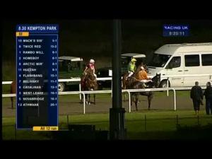 Video preview image for Kempton Park 20:30 - skysports.com Racing Handicap (Div 1)