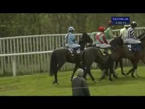 Video preview image for Haydock Park 14:55 - Betfair. Don't Settle For Less Handicap Hurdle (Betfair Hurdle Series Final)