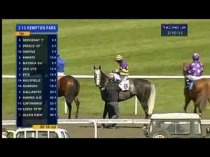 Video preview image for Kempton Park 14:15 - Olly Murs At Kempton Park 17.08.2012 Handicap