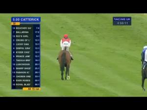 Video preview image for Catterick Bridge 17:00 - catterickbridge.co.uk Apprentice Handicap