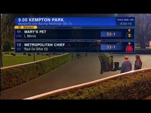 Video preview image for Kempton Park 21:00 - skysports.com Racing Handicap (Div 2)