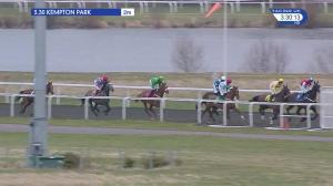 Video preview image for Kempton Park 15:30 - 100% Profit Boost At 32redsport.com "Jumpers' Bumper" National Hunt Flat (4)