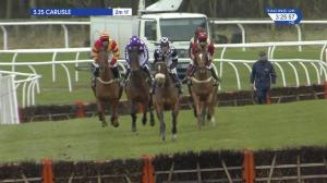 Video preview image for Carlisle 15:25 - Bds Digital Cash For Kids Novices' Handicap Hurdle (5)