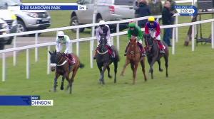 Video preview image for Sandown Park 14:00 - Dumenil Champagne 'National Hunt' Novices' Hurdle (4)