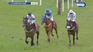 Video preview image for Sandown Park 16:10 - 188Bet Up To £75 Cash Bonus Handicap Chase (3)