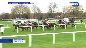 Video preview image for Cheltenham 13:30 - Ballymore Novices' Hurdle (Baring Bingham) (Grade 1) (1)