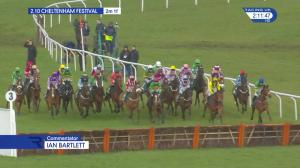 Video preview image for Cheltenham 14:10 - Randox Health County Handicap Hurdle (Grade 3) (1)