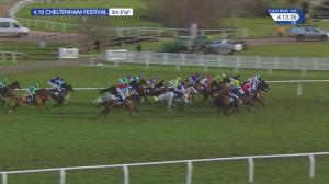 Video preview image for Cheltenham 16:10 - St. James's Place Foxhunter Challenge Cup Open Hunters' Chase (2)