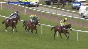 Video preview image for Haydock Park 14:40 - Howdens Joinery Mares' Novices' Hurdle (3)