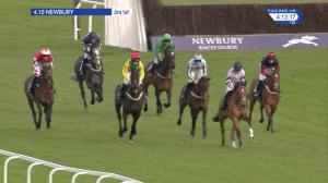 Video preview image for Newbury 16:10 - Be Wiser Insurance Handicap Hurdle (2)