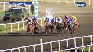 Video preview image for Kempton Park 20:45 - Racing UK Profits Returned To Racing Handicap (6) (Div 1)