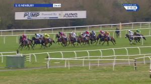 Video preview image for Newbury 15:15 - EBF & Tba Mares' "National Hunt" Novices' Hurdle Finale (Limited Handicap) (Grade 2) (1)