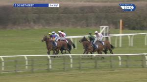 Video preview image for Wetherby 14:30 - Wear A Hat Day Supporting braintumourresearch.org Selling Hurdle (5)