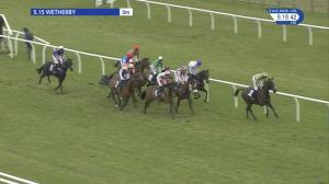 Video preview image for Wetherby 17:15 - Racing Again On Friday 6th April Handicap Hurdle (5)
