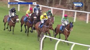 Video preview image for Exeter 15:40 - 188Bet Up To £75 Cash Bonus Handicap Chase (4)