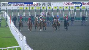 Video preview image for Kempton Park 18:45 - Bet At racinguk.com Novice Median Auction Stakes (6) (Div 2)