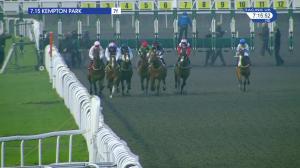 Video preview image for Kempton Park 19:15 - 100% Profit Boost At 32redsport.com Handicap (5)