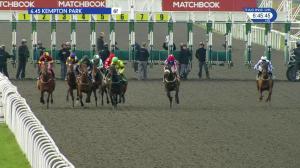 Video preview image for Kempton Park 18:45 - Commission Free Racing At Matchbook Fillies' Handicap (5)
