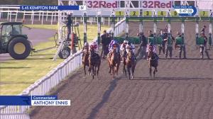 Video preview image for Kempton Park 17:45 - 100% Profit Boost At 32redsport.com Novice Auction Stakes (5)