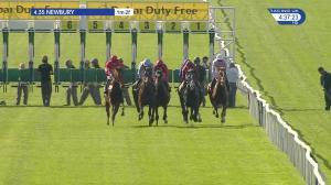 Video preview image for Newbury 16:35 - Dubai Duty Free Golf World Cup British EBF Conditions Stakes (3)