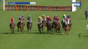 Video preview image for Ayr 16:45 - coral.co.uk Seafield Trophy Mares' Handicap Hurdle (2)