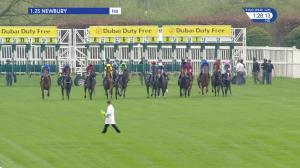 Video preview image for Newbury 13:25 - Dubai Duty Free Tennis Championships Maiden Stakes (4) (Div 1)