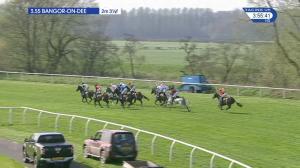 Video preview image for Bangor-On-Dee 15:55 - Weatherbys General Stud Book Handicap Hurdle (5) (Div 2)