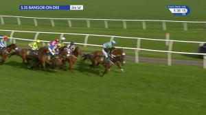 Video preview image for Bangor-On-Dee 17:35 - Bangorbet Standard National Hunt Flat (Conditional Jockeys' and Amateur Riders') (5) (Div 2)