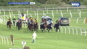 Video preview image for Stratford-on-Avon 16:10 - Double Delight At totesport.com Novices' Hurdle (4)