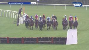 Video preview image for Huntingdon 18:20 - 188Bet Up To £75 Cash Bonus Handicap Hurdle (4)