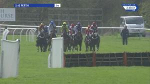 Video preview image for Perth 15:45 - Caledonian Hunt Amateur Riders' Handicap Hurdle (Qualifier) (4)