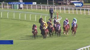 Video preview image for Kempton Park 16:45 - Klober Permo Air Conditional Jockeys' Handicap Hurdle (4)