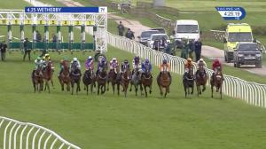Video preview image for Wetherby 16:25 - Dale Gibson 50th Birthday Handicap (4)