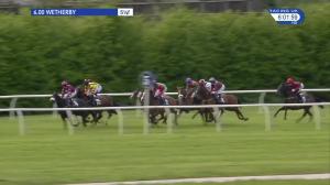 Video preview image for Wetherby 18:00 - Racing Again On Saturday 5th May Handicap (6) (Div 2)