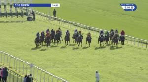 Video preview image for Thirsk 17:35 - Next Meeting @thirskraces Tuesday 8th May Handicap (6)