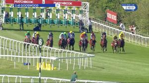 Video preview image for Goodwood 14:40 - Commission Free Racing At Matchbook Handicap (2)