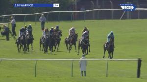 Video preview image for Warwick 14:05 - Irish Thoroughbred Marketing 'National Hunt' Maiden Hurdle (5)