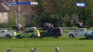Video preview image for Ayr 17:05 - Get Daily Tips At racinguk.com Novices' Hurdle (4)