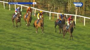 Video preview image for Exeter 19:50 - Ship Inn Kingswear/Exeter Racecourse Intermediate Hunters' Chase (6)