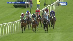 Video preview image for Market Rasen 15:15 - Victor Lucas Memorial Handicap Hurdle (3)