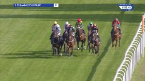 Video preview image for Hamilton Park 17:55 - Bb Foodservice EBF Novice Stakes (Qualifier) (4)