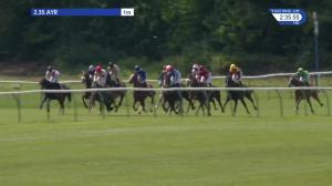 Video preview image for Ayr 14:35 - Book Direct At Western House Hotel Handicap (6) (Div 1)
