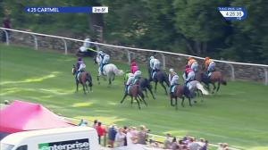 Video preview image for Cartmel 16:25 - Country Refreshments Handicap Chase (Qualifier) (4)