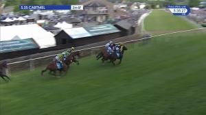 Video preview image for Cartmel 17:35 - Campbell Rowley Catering and Events Handicap Hurdle (3)